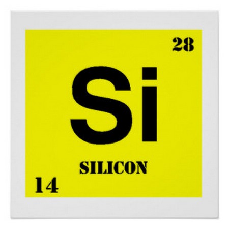 Formule chimique silicium